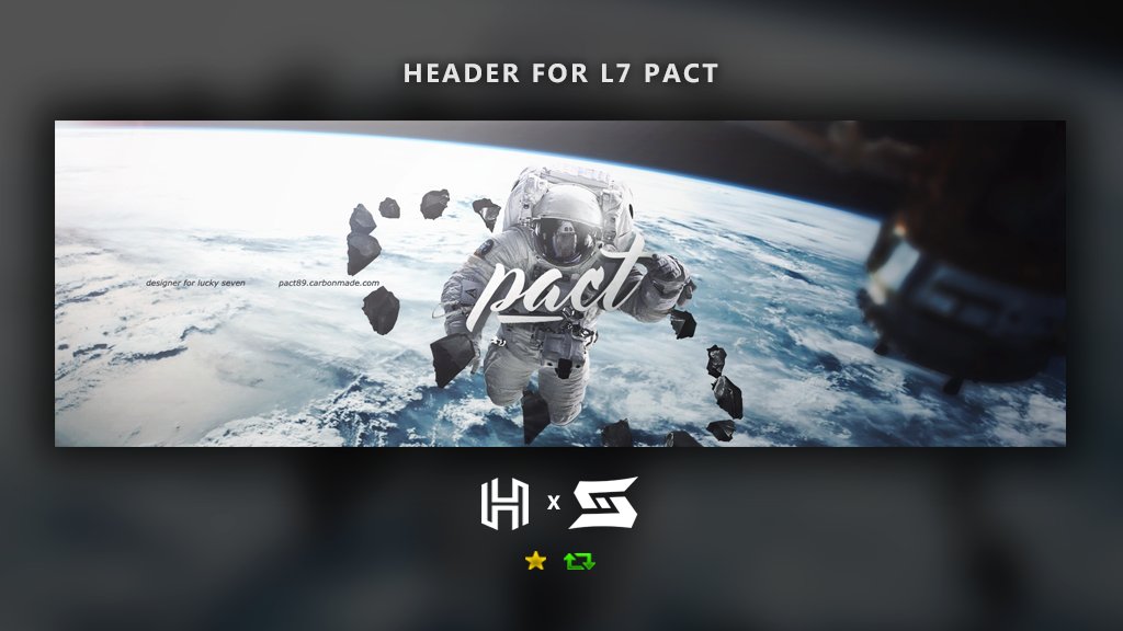 HollowConcepts's tweet image. Header for @pactts
First for #VPContest
HD: imgur.com/ktauhCp
Retweets and Likes are Dope!