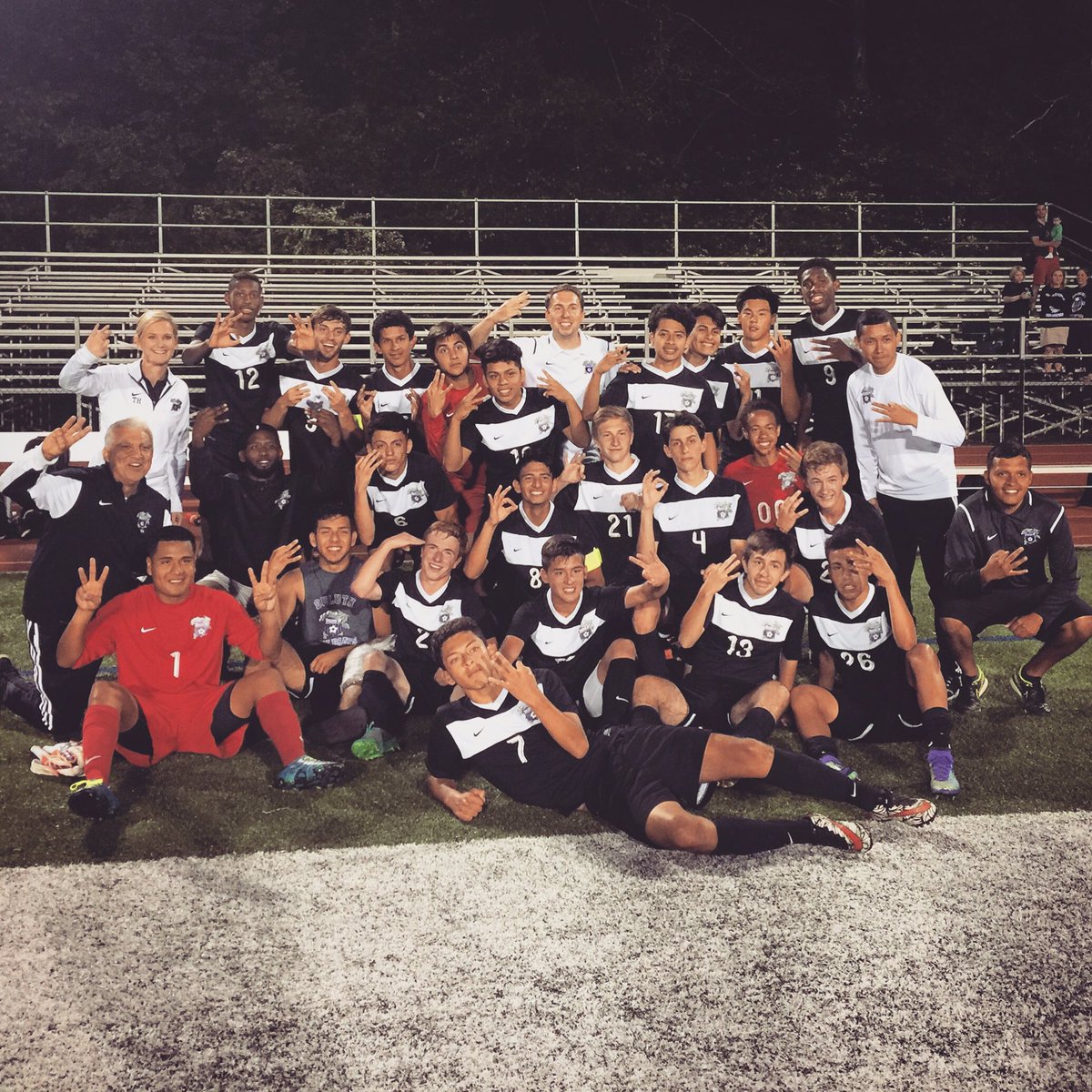 Duluthsoccer85's tweet photo. 3 more to go, next game is Friday at Brookwood. Time for a rematch, we need everyone there deeper than ever 😈⚽️ https://t.co/coucZ4DS0T