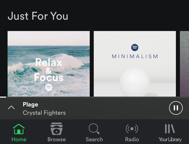 adddriaaa's tweet image. Finally @Spotify moves to the tab bar 👏 #spotifyapp
