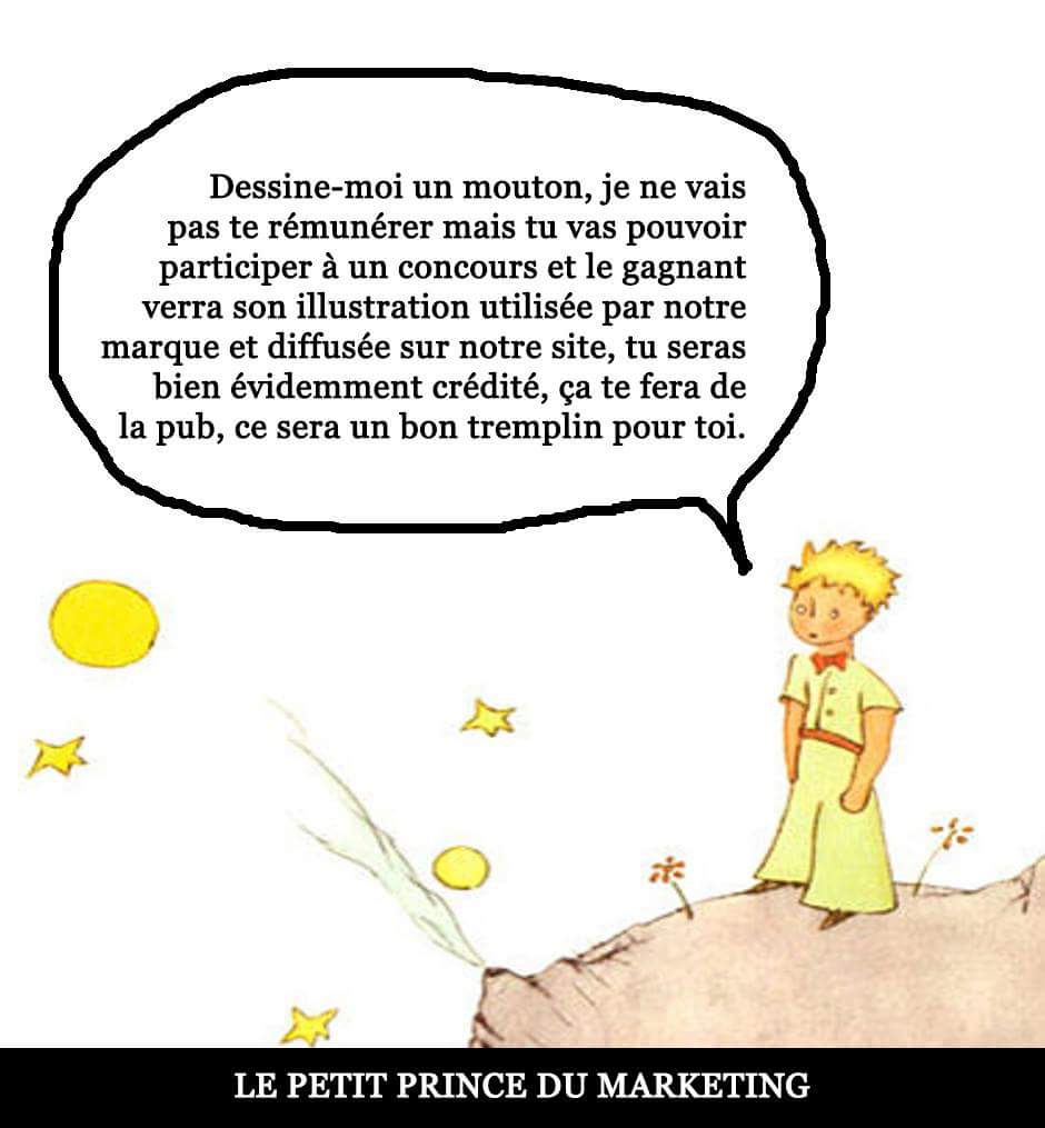 sirchamallow's tweet photo. Le petit prince du Marketing https://t.co/FdzjiyCMrN