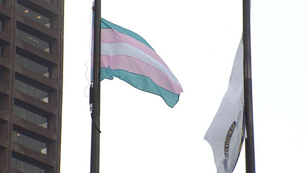 NOH8Campaign's tweet photo. Boston Mayor says #TransFlag will fly over City Hall until all are equal under the law in MA https://t.co/q2SRE7KFQn https://t.co/YO3nJ8XMjq