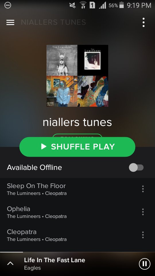 Im listening to your Playlist on Spotify 👌😌 I really love your music taste tbh <a href="/NiallOfficial/">Niall Horan</a>