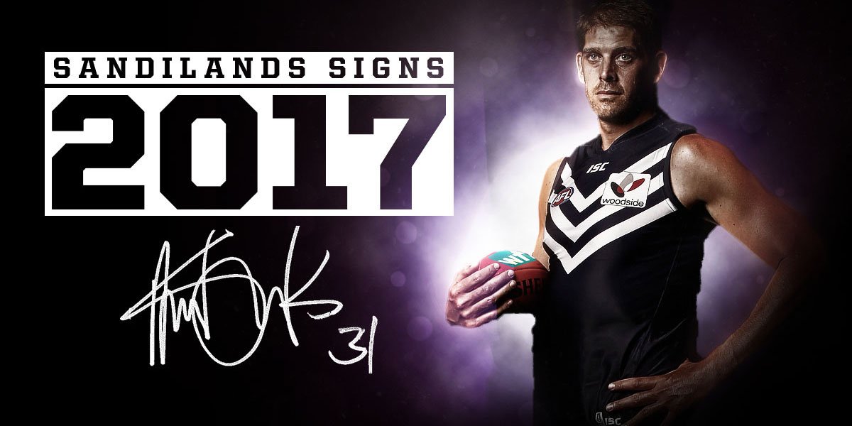 freodockers's tweet photo. Aaron Sandilands has signed a one-year contract extension https://t.co/VOZLgzR5Wd #foreverfreo #sandisigns https://t.co/7U6GAtKXUh