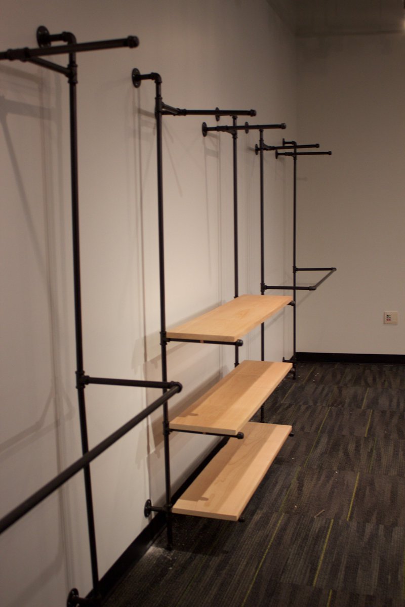 We do custom retail units to fit any store #PipeShelves #Industrial #Vancouver #Vancity VanPipeCo.com