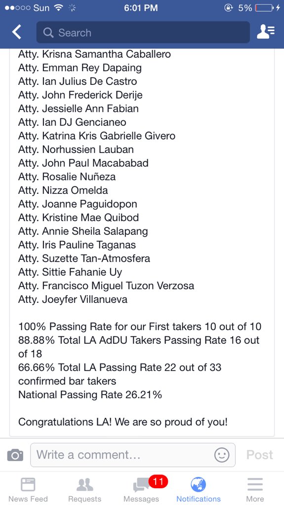 missalgeneee's tweet photo. Kanang tanan kakapoy sa #barops2015 kay nawala jud ba. Lablab guys! ❤️ https://t.co/xLjgOxaWGx