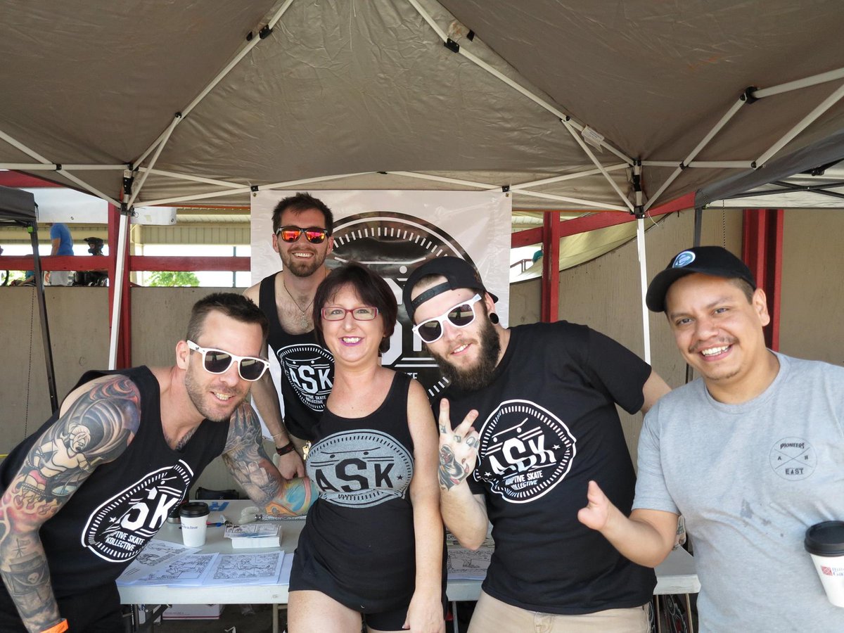RISEAdaptive's tweet photo. The guys at ASK kinda rocked #WCMX2016. @AdaptiveSkate @MatthewFlohawke @JoelGoltry https://t.co/TrobUdisJc