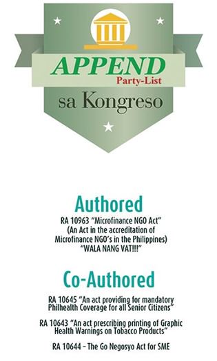 vlgonzales_06's tweet photo. Ito ang aking Party List!
@APPENDPartyList #111APPENDPartyList https://t.co/lY3JgLPSCe