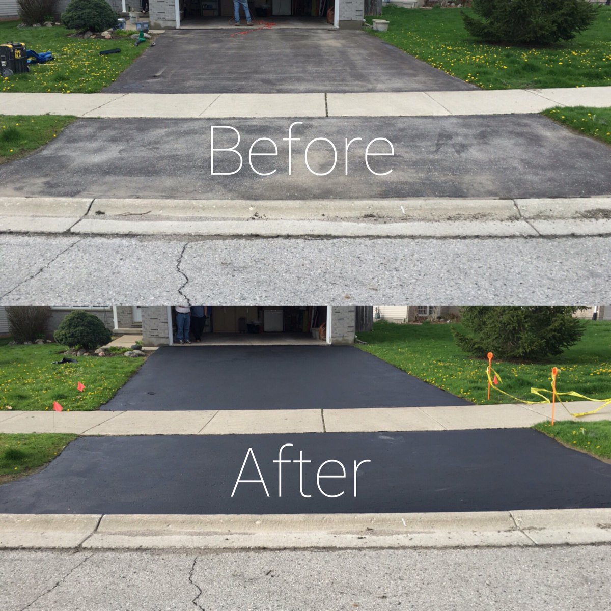 _Cammstruction's tweet photo. Need your Driveway sealed professionally? Contact us for a free estimate and it done the right way! #LongLasting https://t.co/c6ejiCLyt6