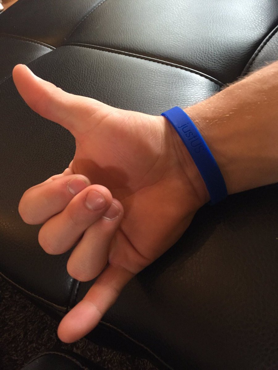 Legend_JustUS's tweet photo. Last week to purchase your JustUS bracelets! $1, DM if interested! 💙💜 https://t.co/1AgddSGGy7