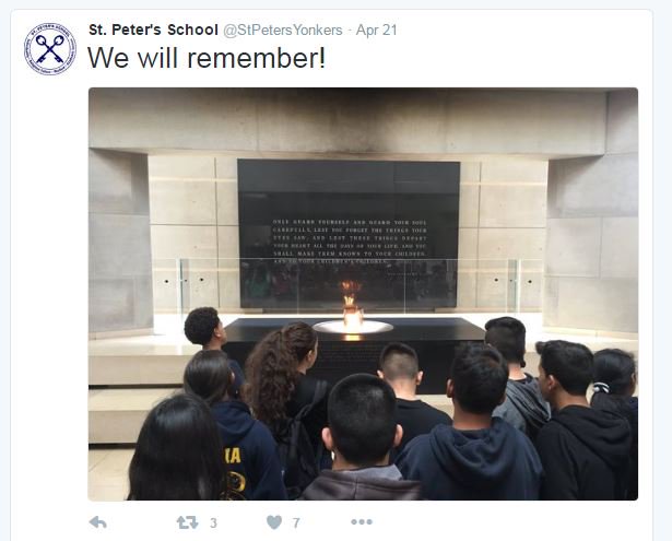 desouterj's tweet image. #SPS students remember alum, Peter Mitchell who gave his life for our country in Viet Nam. Never forgotten.