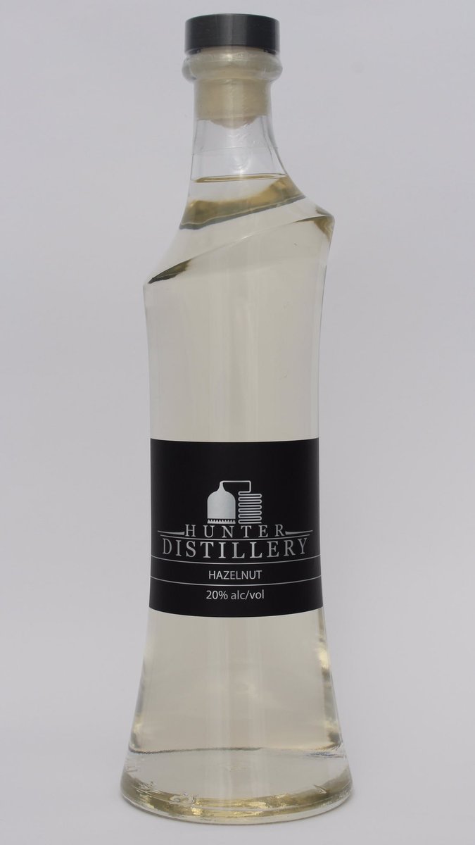 HunterDistiller's tweet photo. HAZELNUT LIQUEUR now available in our exclusive limited edition bottle. 500ml, $45.00. Try, buy at our cellar door. https://t.co/u5Cm7gFxRB