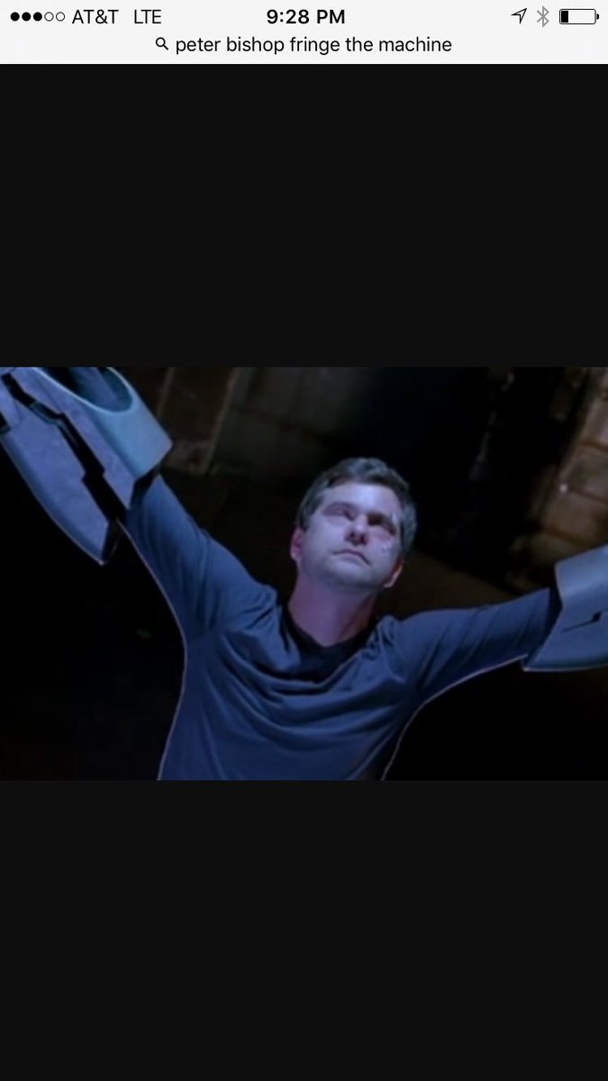 Tonight's #TheFlash was very Peter and The Machine. #Fringe