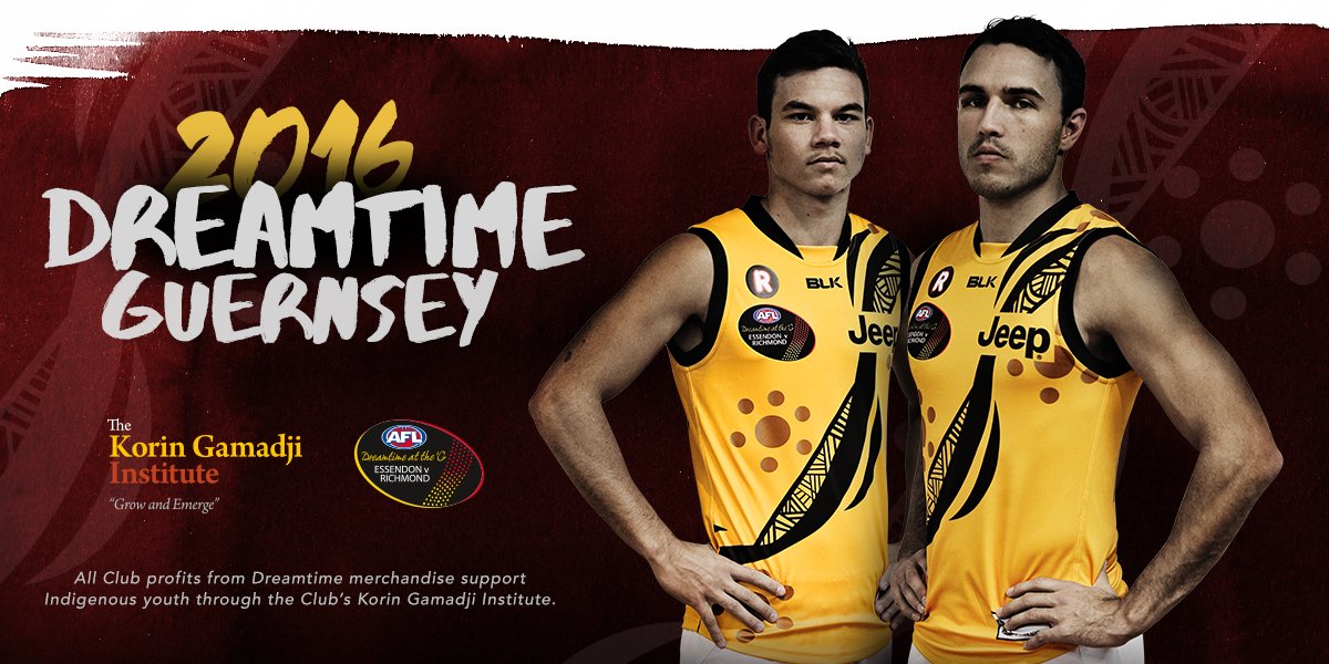 richmond dreamtime jersey