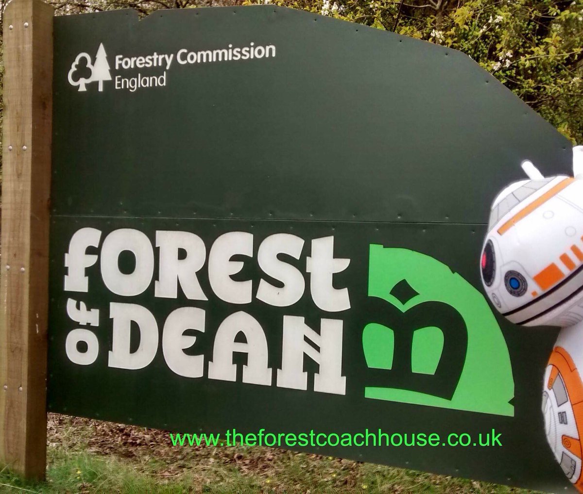 McAllisterandCo's tweet photo. Early start this morning ... Talking to @BBCGlos soon about #StarWarsDay in the #deanwye #MayThe4thBeWithYou https://t.co/g5Mg0snOvX