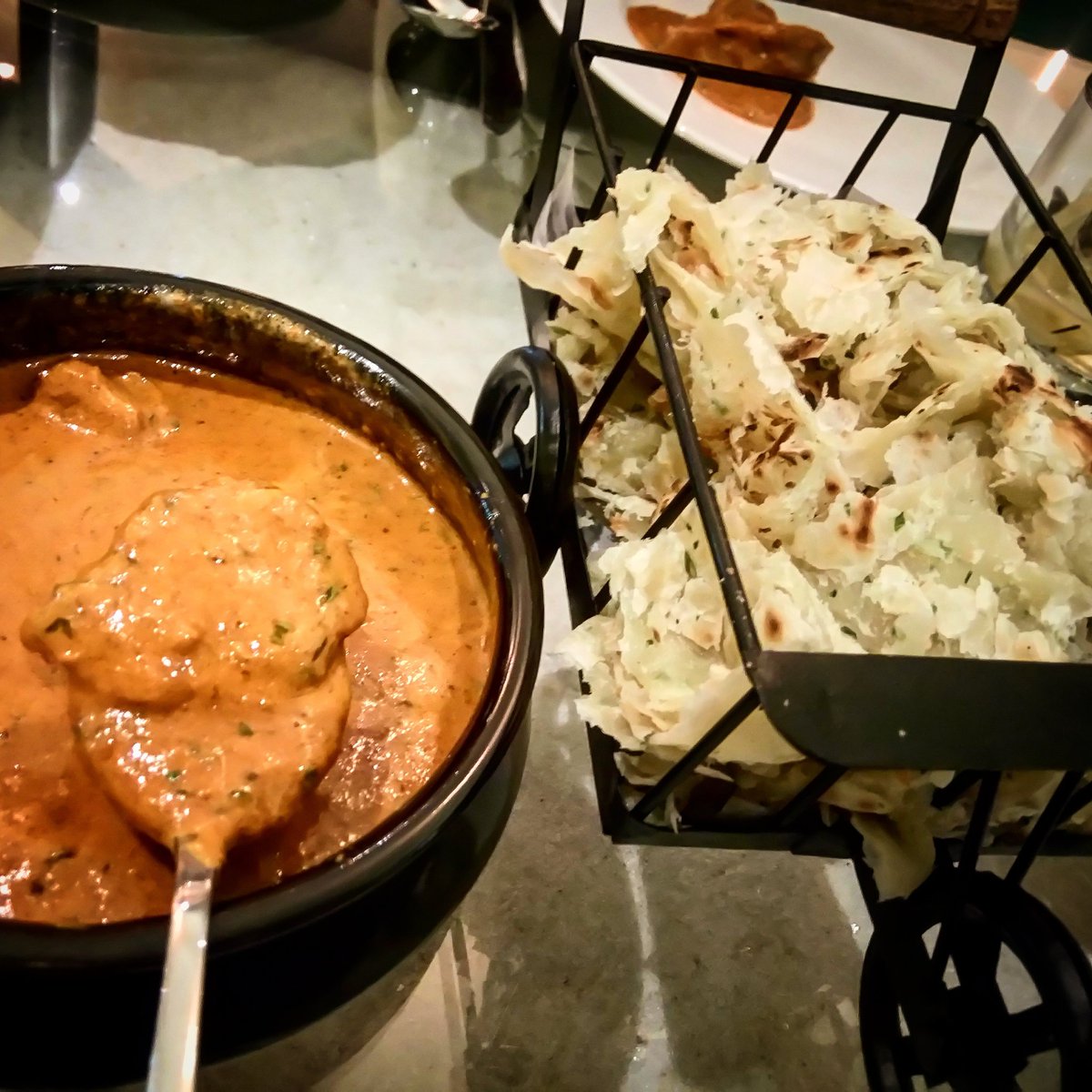 thefbai's tweet photo. Wishing the #Butterchicken and #KungFu paratha at @Chemistry1O1SG  by @chefstevegomes was our #BreakfastStory.Yours? https://t.co/5ZmyGsnGSC