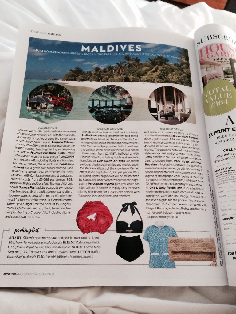 Lis_Livingstone's tweet photo. @LilliputFelix in this month's @_houseandgarden #travel #WANT https://t.co/pqkoIDYVhM