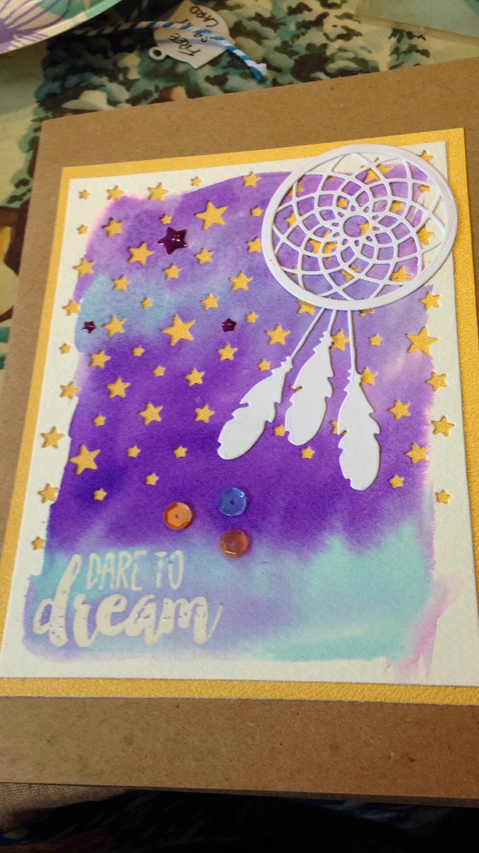 silverfrog2003's tweet photo. Made by me! Watercolor love!! #BackroadsPlumCrazy #SpringRetreat2016 https://t.co/fMxtUbZN1f