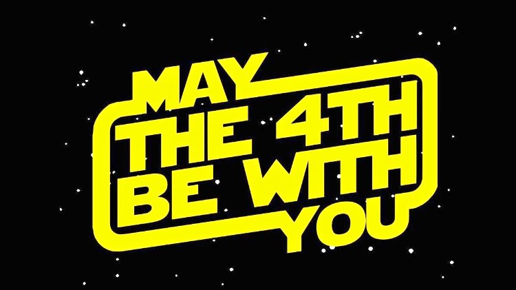 Happy #StarWarsDay everyone #MayThe4thBeWithYou