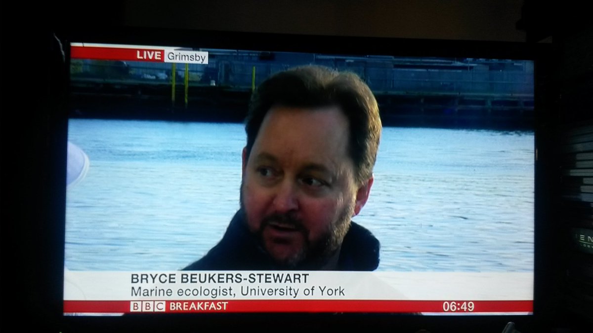 BrexitEnv's tweet photo. Our fisheries expert @BD_Stew @YorkEnvironment was on #BBC1breakfast to discuss #Brexit, also at 7.50 and 8.50! https://t.co/wdJynhTbH7