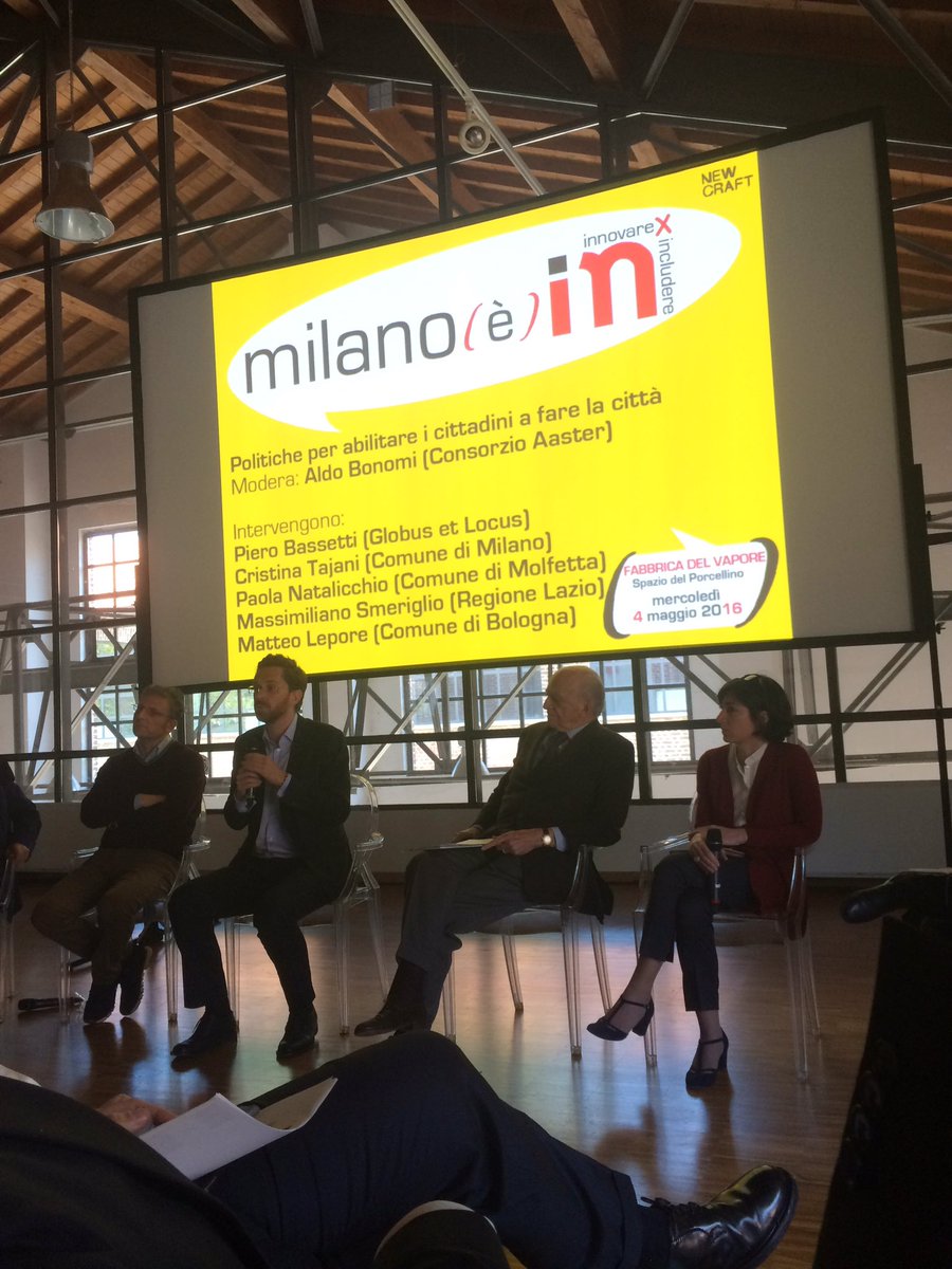 matbartolomeo's tweet photo. #milanoIN @matteolepore sempre lucido su rigenerazione Urbana e spazi e start up @kilowattBo @avanzi_ @dpixel_vc https://t.co/MoagDBHgl0