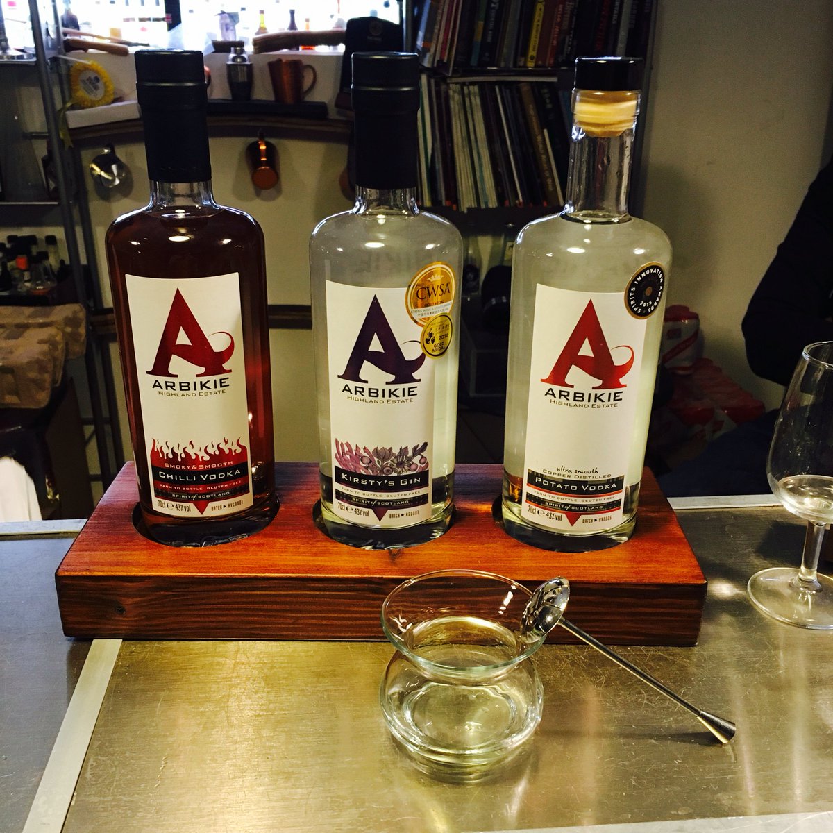 An incredible range, one of the smoothest vodkas we've ever come across, totally delicious... @ArbikieVodka