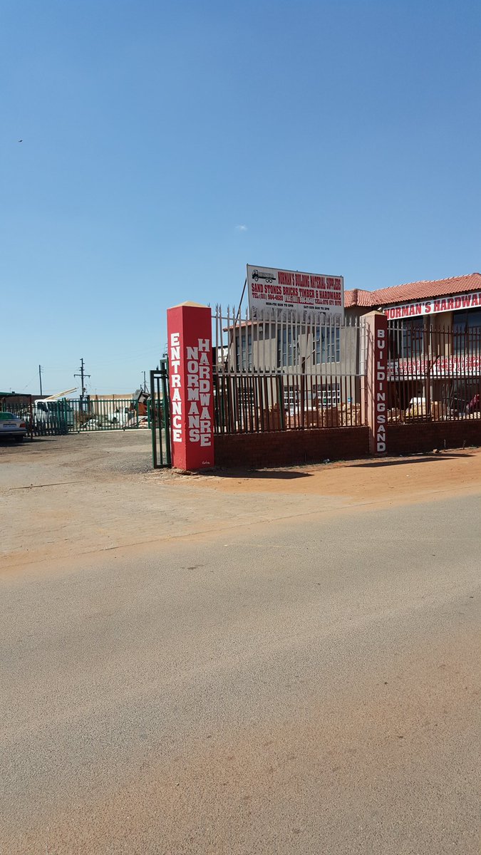 TownshipEcoApp's tweet photo. Norman's Hardware in Protea Glen. Now on TEA https://t.co/mfONZFGzl3 https://t.co/pkfvBk85G5