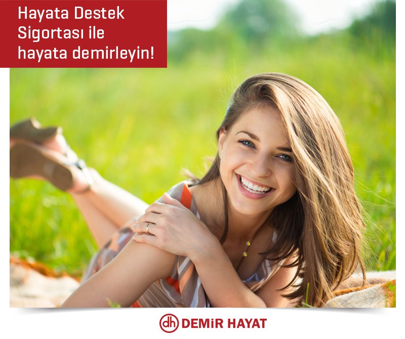 Hayata Destek Sigortası diyetisyen, sigarayı bırakma, ruh ve diş sağlığınıza destek sağlar. bit.ly/desteksigortasi