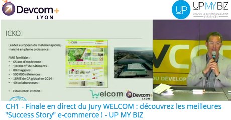 DevComLyon's tweet image. Découvrez la prestation d&apos;@upmybiz lors de la finale du jury @assoWelcom au #DevComLyon bit.ly/1q0eQr6