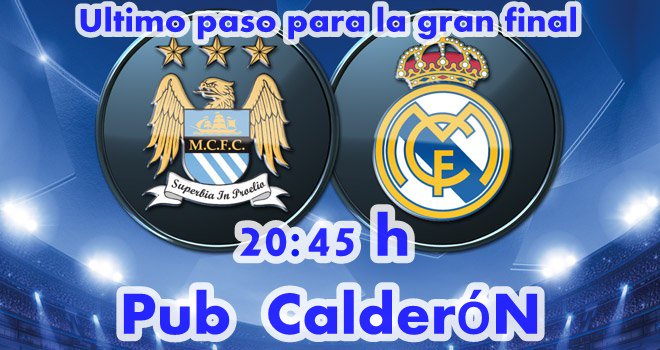 Gran noche de champions¡¡¡ Por una final española soñada.
Pantalla gigante,terraza con tv,oferta en cubos de cerveza