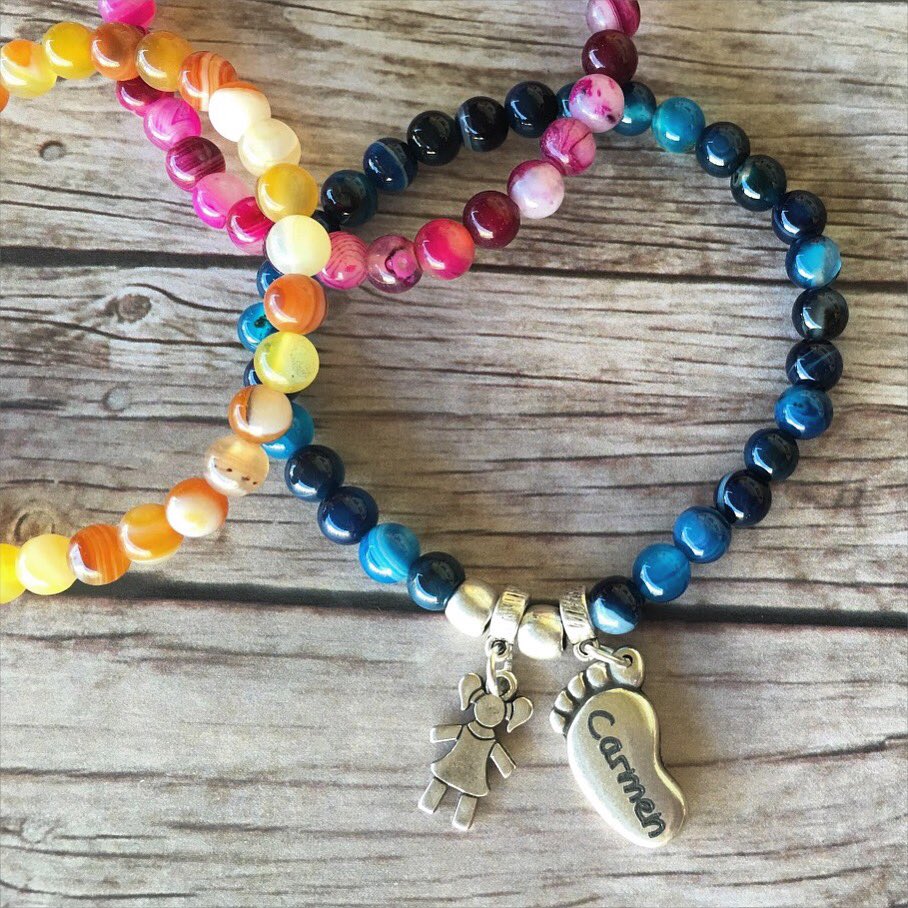 beacomplements's tweet photo. Buenos dias! Pulseras de ágatas con pie grabado y niña! 👧🏼💕 (12.95€)
Pedidos e info: 657509559 📲 https://t.co/UNkjFyrRVk