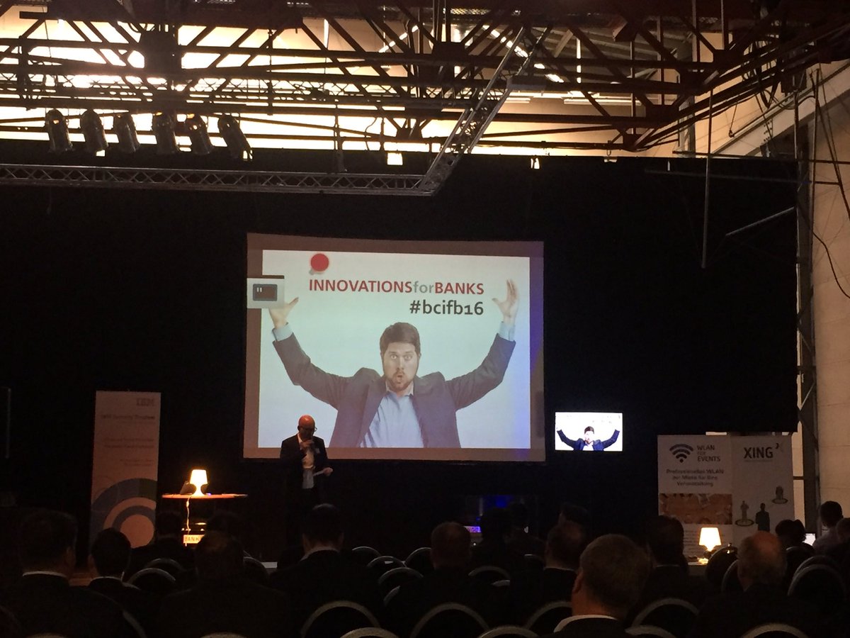 Nessi089's tweet photo. Los geht's - Innovations for Banks #bankingclub #bcifb16 #bankingkongress #köln @WerneJochen @a_borrmann https://t.co/9RWU6pBhp5