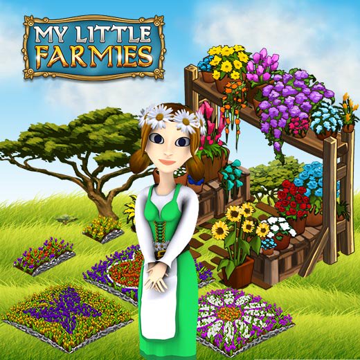 upjers_com's tweet photo. Flowers, flowers, flowers! Check out the unique #MothersDay event in #MyLittleFarmies! https://t.co/q75ZLMOf1Q https://t.co/DOnndH0Whr