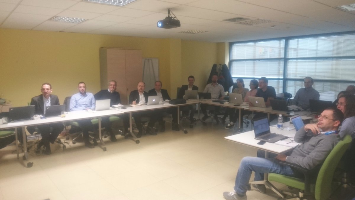danibrevi1's tweet image. InDrive Project meeting in Turin @IsmbOnweb. Designing the architecture. Galileo for #automated_driving #H2020