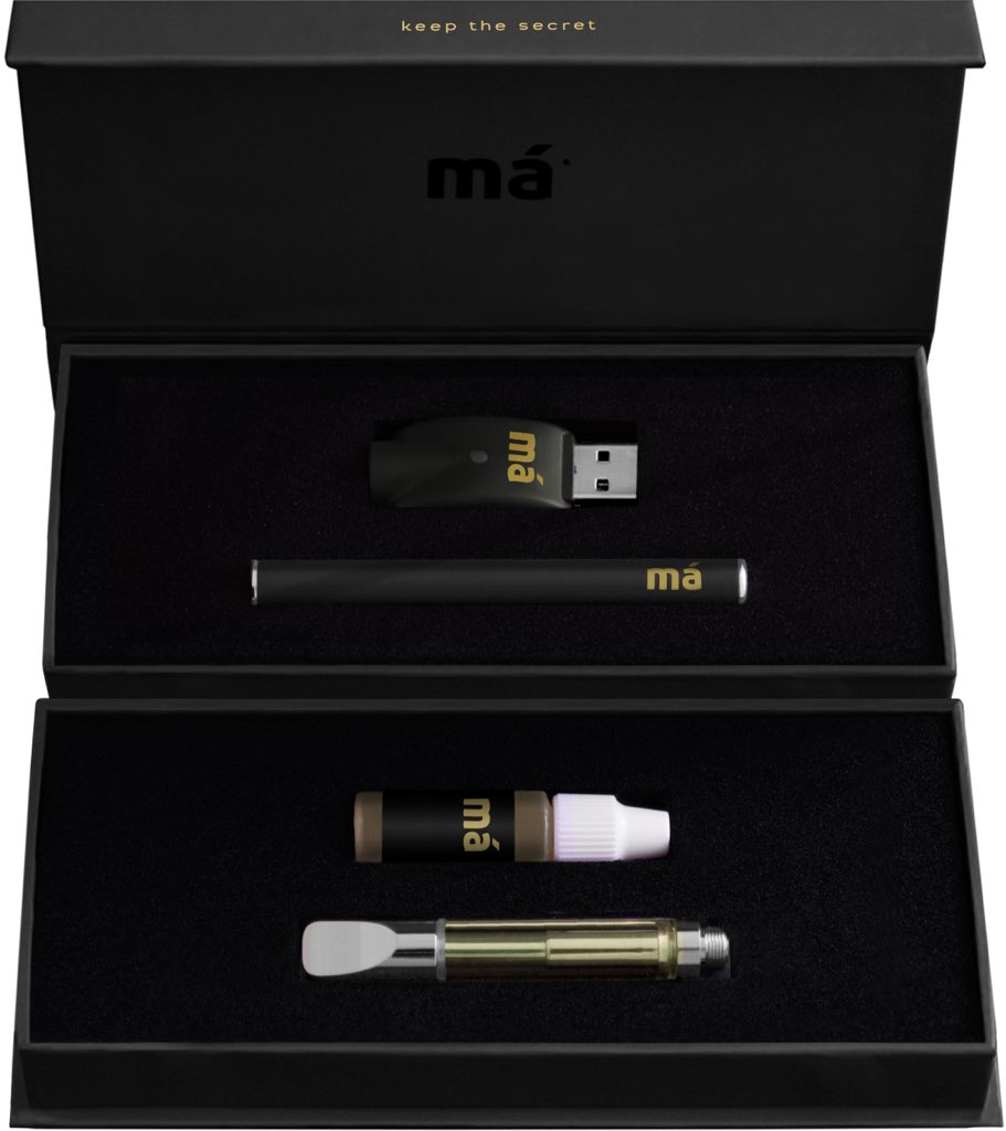 RemudaCapital's tweet photo. @ckelly3 @quikjl @TakeFlightSales They do.  The "ma'" CBD pen https://t.co/9ARfDl9gBM