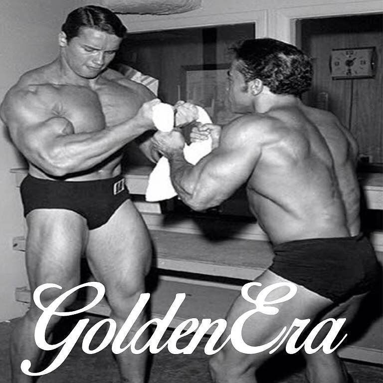 goldenerathlete's tweet photo. "Austrian Oak" 7X Olympia. #arnoldschwarzenegger #arnold #austrianoak #goldenera #classicb… https://t.co/NjBRPPthb0 https://t.co/bbr8t6ER4m