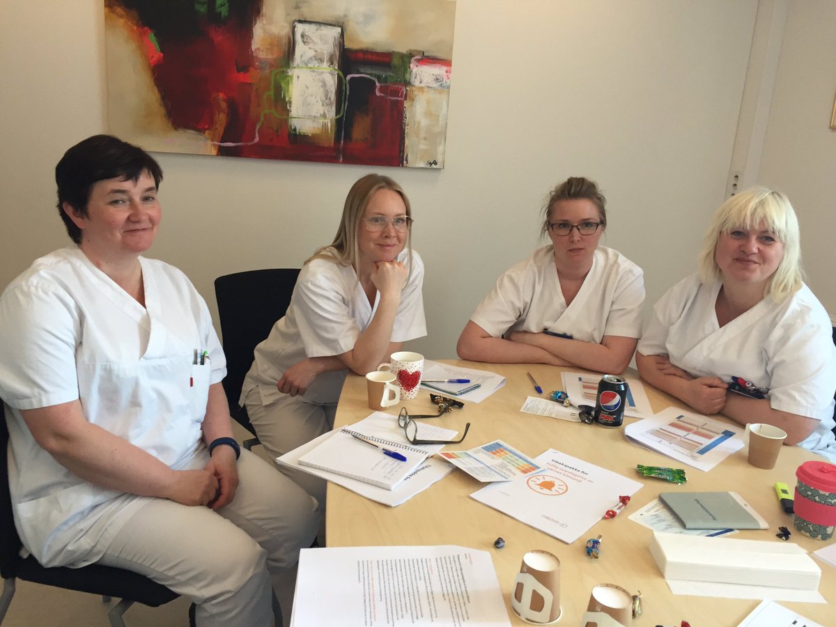 Ivrig gjeng #helgelandssykehuset, er pilot for tidlig oppdagelse av forverret tilstand #proact #news #itryggehender