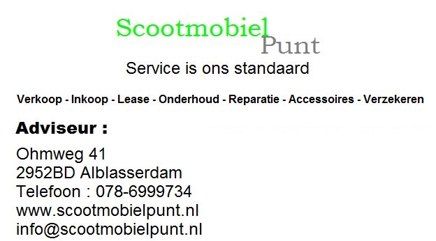 5 MEI ZIJN WIJ OPEN.. ScootmobielPunt, uw punt voor mobiliteit.
