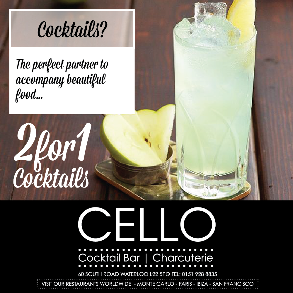 Mmmmm 
Reserve a table 0151 928 8835
celloliverpool.co.uk/reserve-a-table