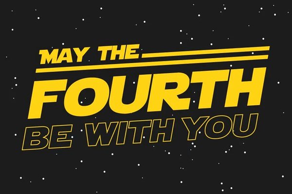 Che la forza sia con voi! #StarWarsDay