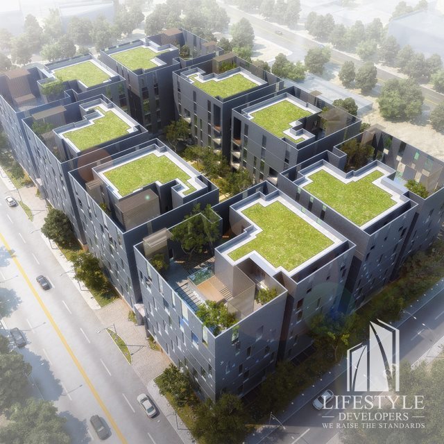 يوفر #ديار_السلام 140 شقة سكنية موزعة على 8 مباني تفصل بينهم حديقة مشتركة لتعزيز مفهوم التواصل والجيرة بين السكان