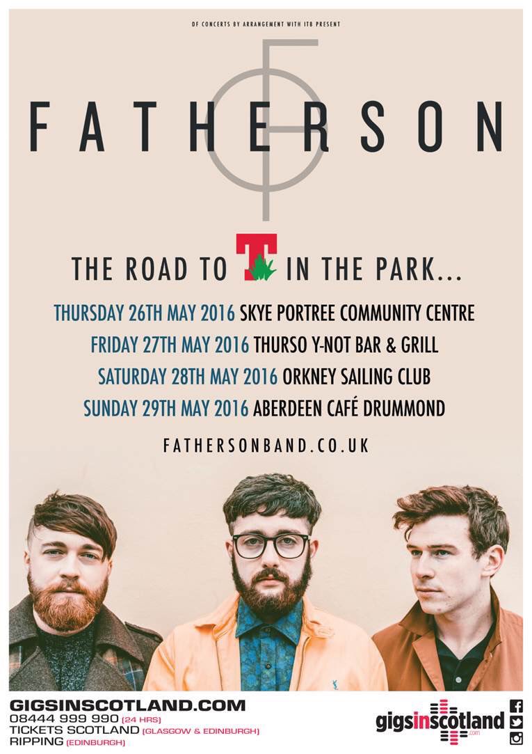 AModernWay's tweet photo. Tickets to @fathersonband Highlands and Islands tour are NOW ON SALE! Get them from @gigsinscotland #RoadtoT https://t.co/gs7Krmg4QL