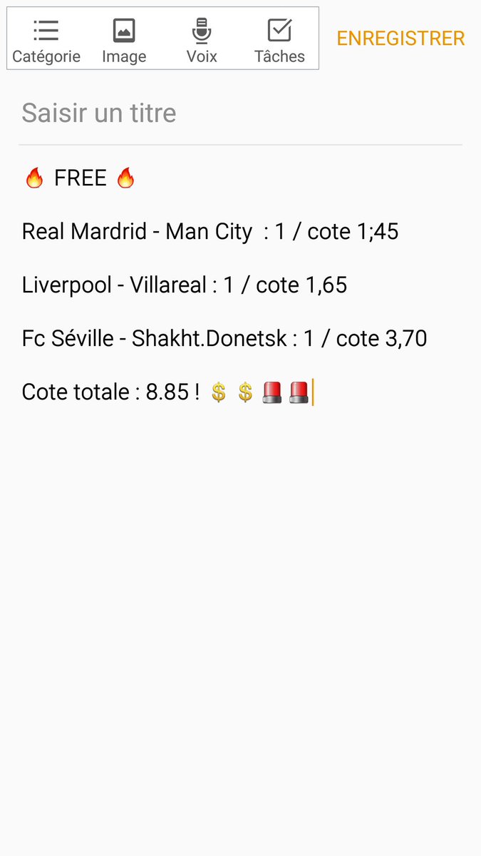 FrenchSafeFixed's tweet image. 🚨🚨 Voici le free d'aujourd'hui ! Bon jeu à tous , et rdv en pv pour me tenir au courant de vos mises et vos gains 💶💲