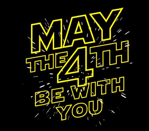 tlcdirect1's tweet image. Happy Star Wars day to you all