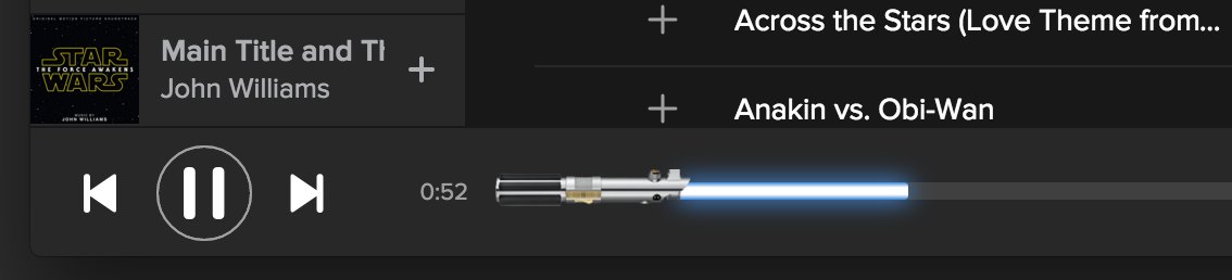 Best of Star Wars Playlist on #Spotify. Well done!