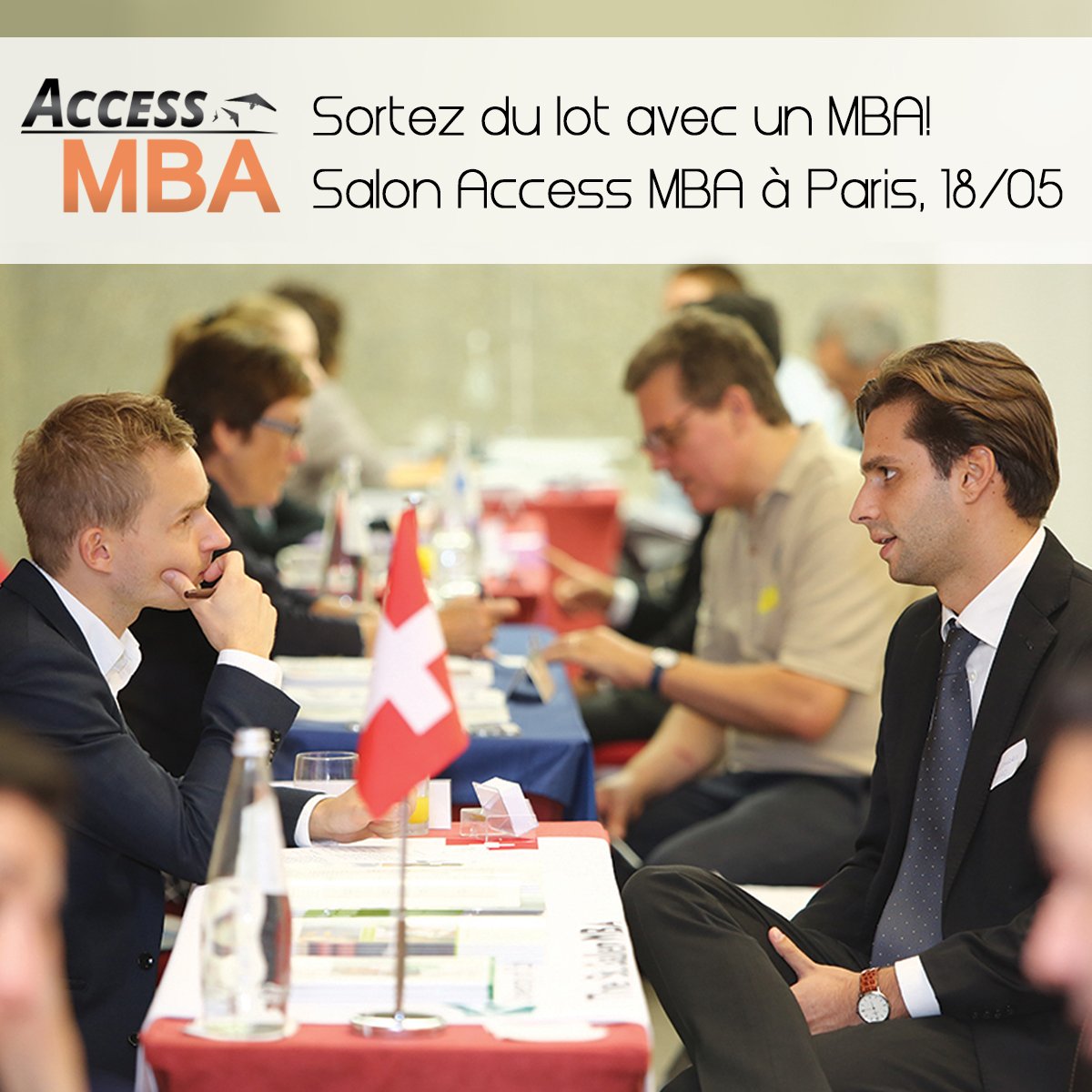 Ne manquez pas le salon des meilleurs MBA le 18 mai à Paris. Inscription gratuite bit.ly/1SuI2Sz