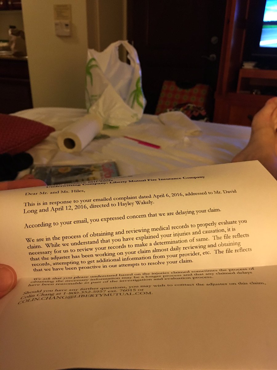 SamHiles2's tweet photo. @LibertyMutual #LIBERTYMUTUAL SENT US A LETTER ASKING US TO STOP POSTING ON social media SCREW YOU! Sue Me Scum https://t.co/1jAnYcknXu