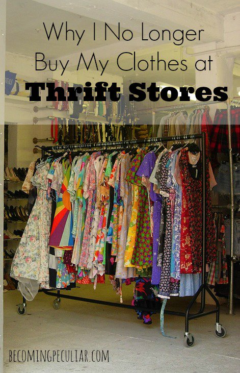 Why I No Longer Shop for Clothes at #ThriftStores - becomingpeculiar.com/why-i-no-longe…  Via. <a href="/kathleenquiring/">Kathleenquiring</a>