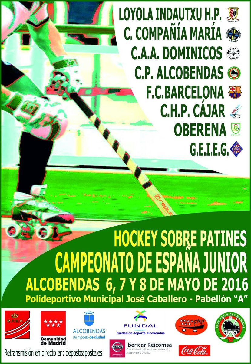 HockeyOberena's tweet photo. @HockeyOberena #Junior #Alcobendas2016 https://t.co/sB20pnNbbo