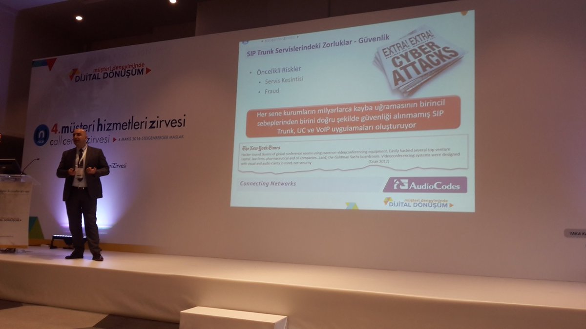 <a href="/canilkhan/">Can İLKHAN</a> <a href="/Bircom/">Bircom</a> #musterihizmetlerizirvesi 'nde SIP Trunk zorluklarina ve guvenlik konusunda detaylari aktariyor!