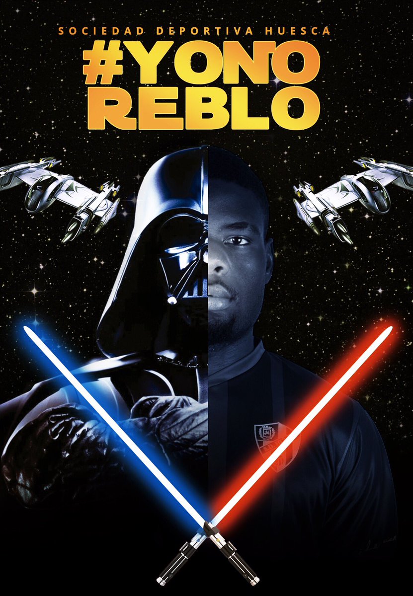 SDHuesca's tweet photo. "Que la afición nos acompañe"

#YoNoReblo #StarWarsDay #MayThe4thBeWithYou https://t.co/Yzda77ytDa